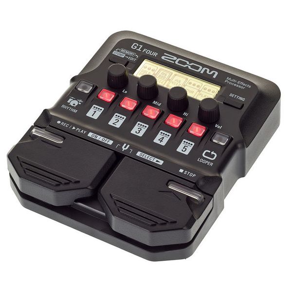 Zoom G1 Four Multi-Effect-Pedal – Thomann UK