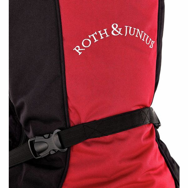Roth & Junius BSB-01 4/4 RD/BK Bass Soft Bag