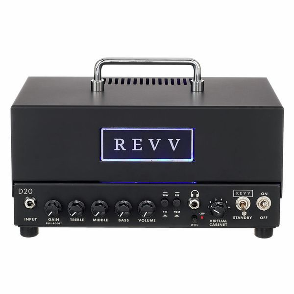 Revv D20 Amp Head BK
