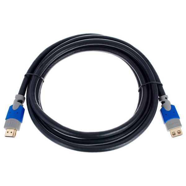 Câble HDMI 2.0 mâle à mâle - CL3/FT4 - Noir - 3 m
