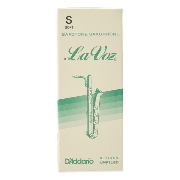 DAddario Woodwinds La Voz Baritone Saxophone S