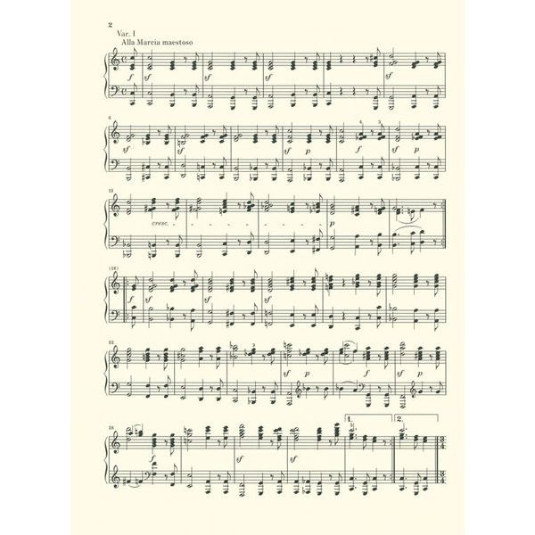 Henle Verlag Beethoven Diabelli-Variationen