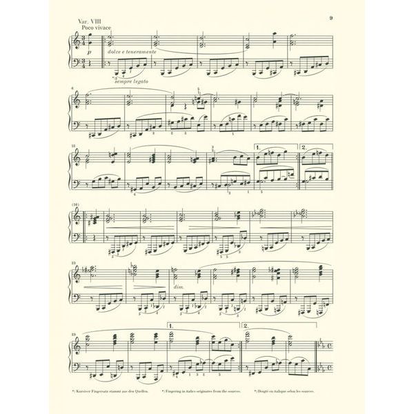 Henle Verlag Beethoven Diabelli-Variationen