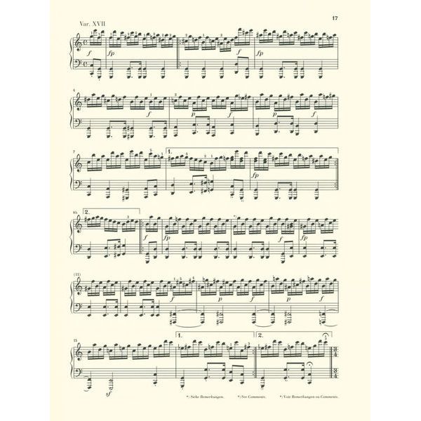 Henle Verlag Beethoven Diabelli-Variationen
