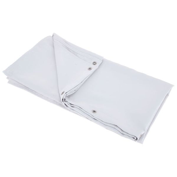 Stairville Gala Curtain 3.0x3.0m White