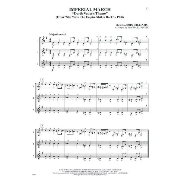 Alfred Music Publishing Movie Trios For All Trumpet
