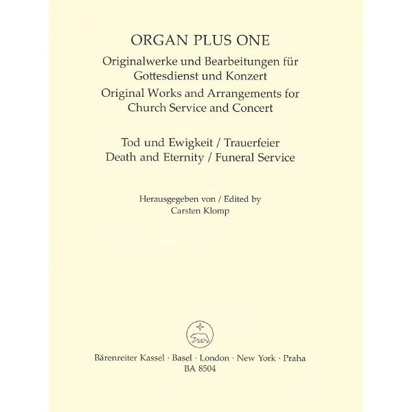 Bärenreiter Organ Plus One Funeral Service