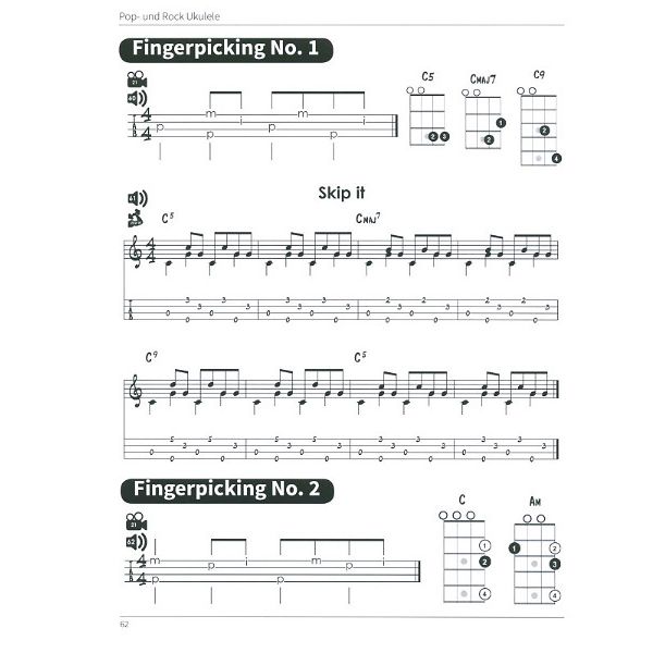 Elisabeth Pfeiffer Pop- und Rock Ukulele Zupf