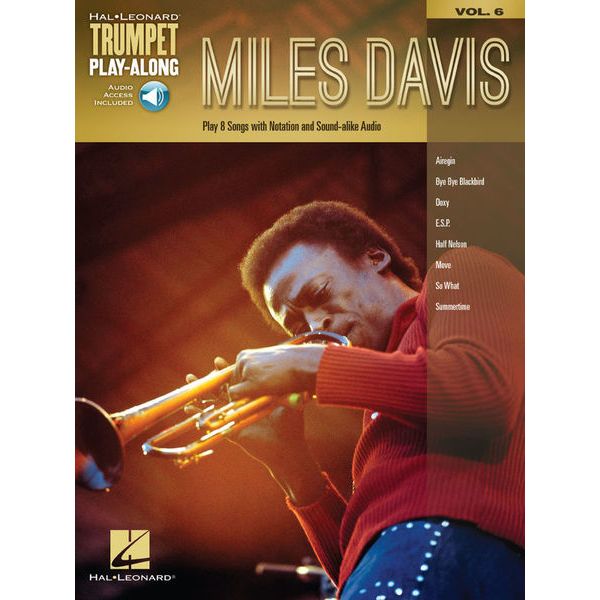 Hal Leonard Trumpet Play-Along Miles Davis