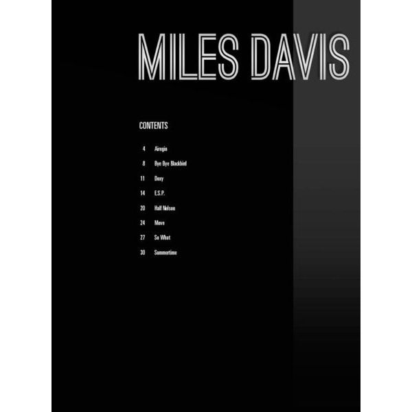 Hal Leonard Trumpet Play-Along Miles Davis
