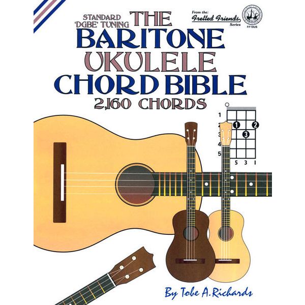 Cabot Books Publishing Baritone Ukulele Chord Bible