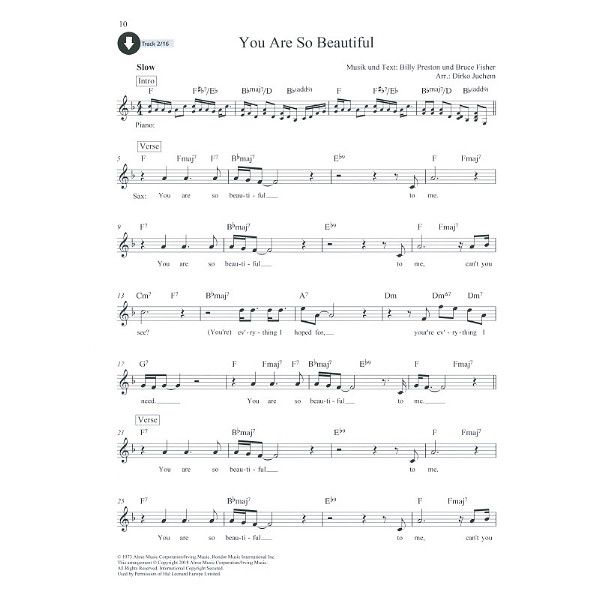 Schott Love Ballads A-Sax