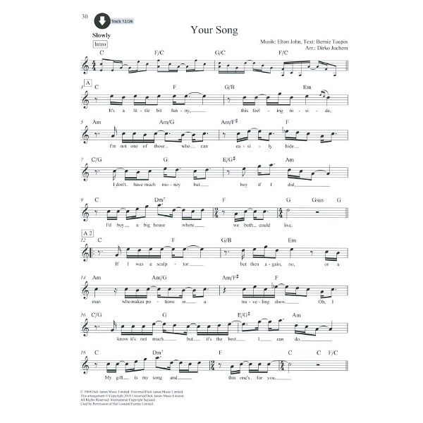 Schott Love Ballads A-Sax