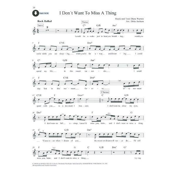 Schott Love Ballads A-Sax