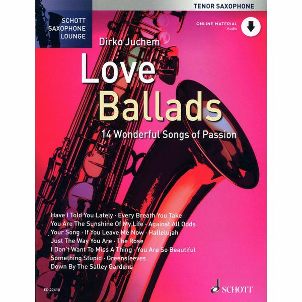 Schott Love Ballads T-Sax