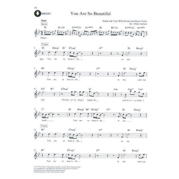 Schott Love Ballads T-Sax