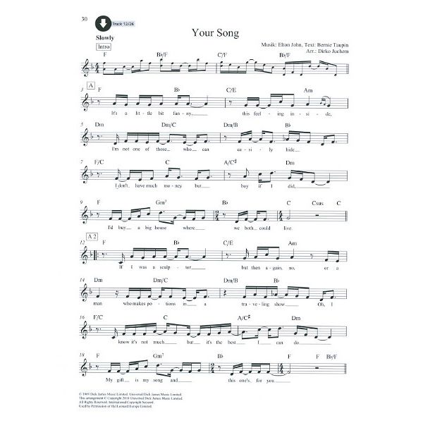 Schott Love Ballads T-Sax
