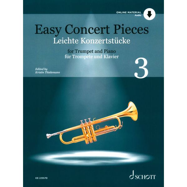 Schott Easy Concert Pieces Trumpet 3