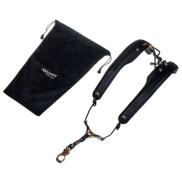 Balam Back Strap Leather Black