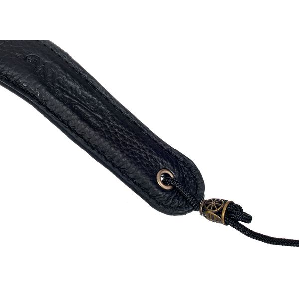 Balam Back Strap Leather Black