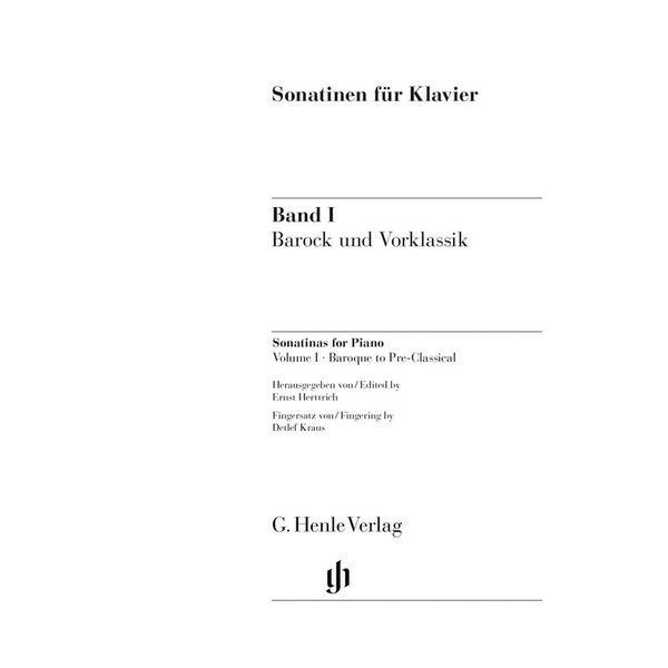 Henle Verlag Sonatinen für Klavier 1