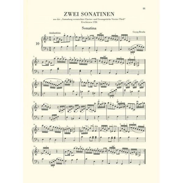 Henle Verlag Sonatinen für Klavier 1