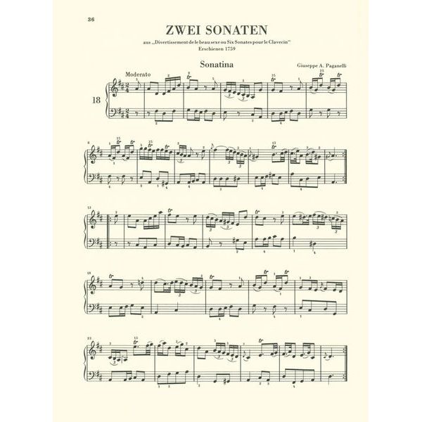 Henle Verlag Sonatinen für Klavier 1