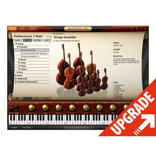 IK Multimedia Miroslav Philharmonik 2 Upgr.