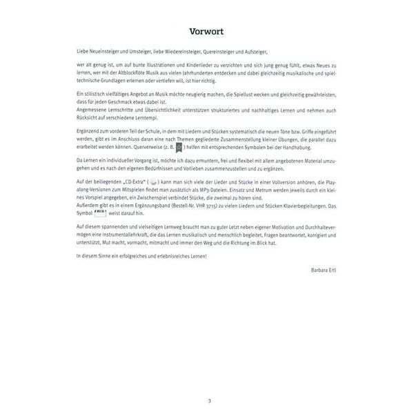 Holzschuh Verlag Schule für Altblockflöte 1 DL