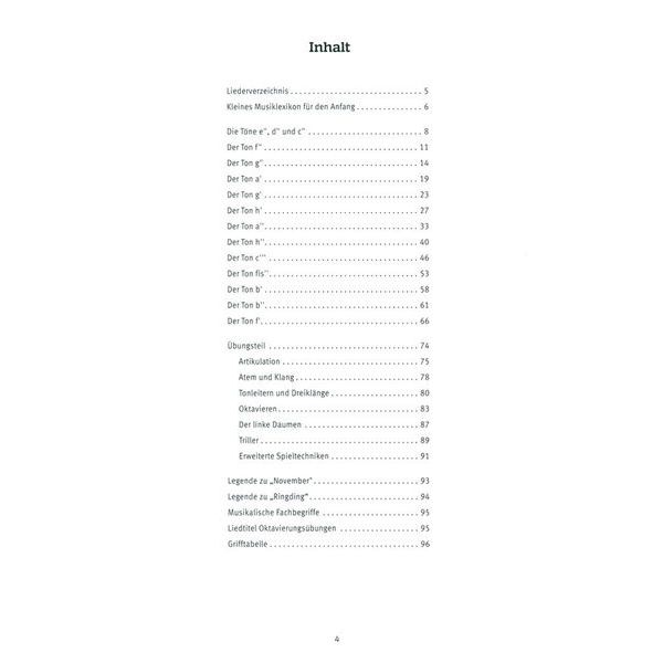Holzschuh Verlag Schule für Altblockflöte 1 DL