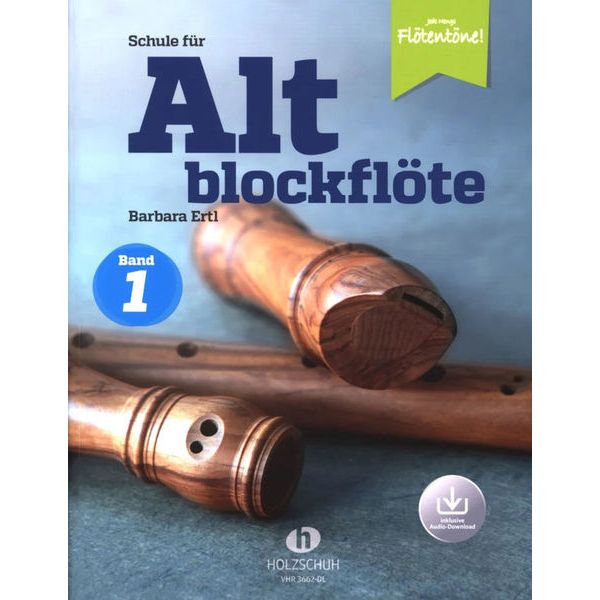 Holzschuh Verlag Schule für Altblockflöte 1 DL