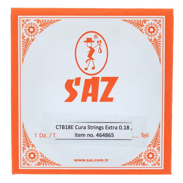 Saz CTB18E Cura Extra Str. Silver
