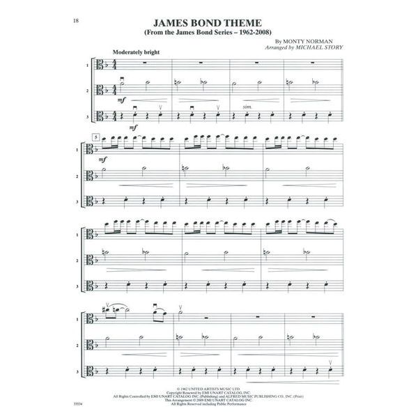 Alfred Music Publishing Movie Trios For All Viola