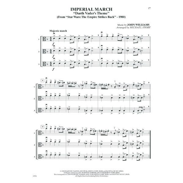 Alfred Music Publishing Movie Trios For All Viola