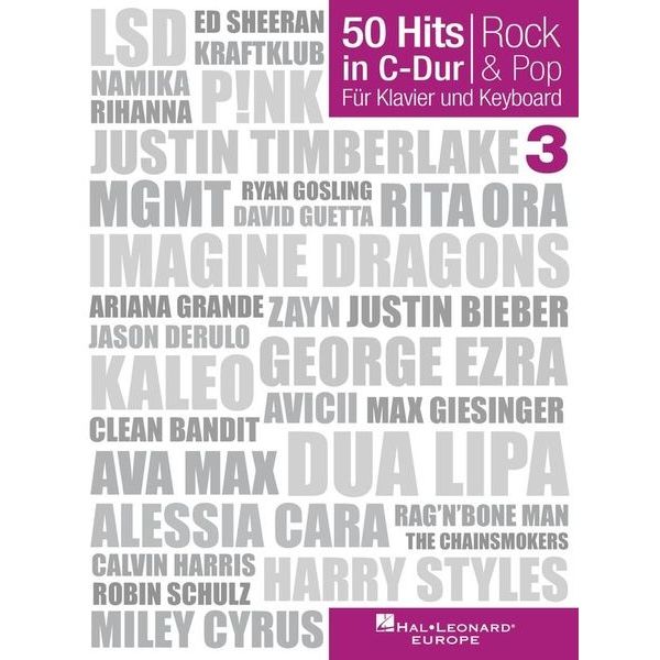 Bosworth 50 Hits in C-Dur Rock & Pop 3