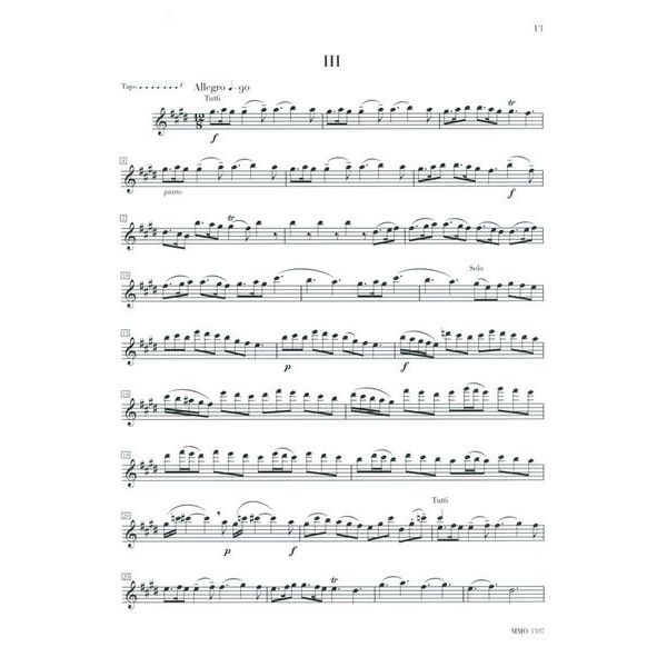 Music Minus One Vivaldi Vier Jahreszeiten FL
