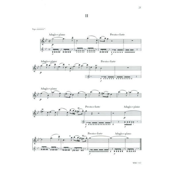 Music Minus One Vivaldi Vier Jahreszeiten FL