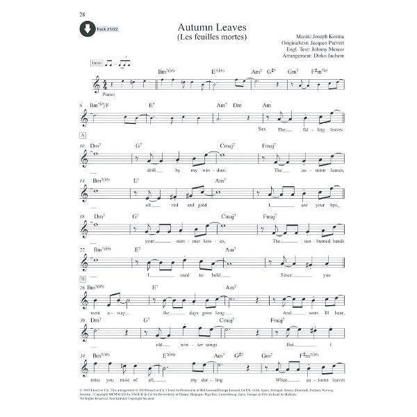 Schott Saxophone Lounge Best Of T-Sax