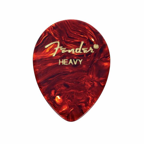 Fender Pick Set Teardrop 354 Heavy