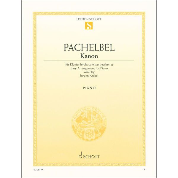 Schott Pachelbel Kanon Piano