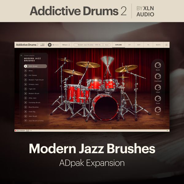 XLN Audio AD 2 Modern Jazz Brushes