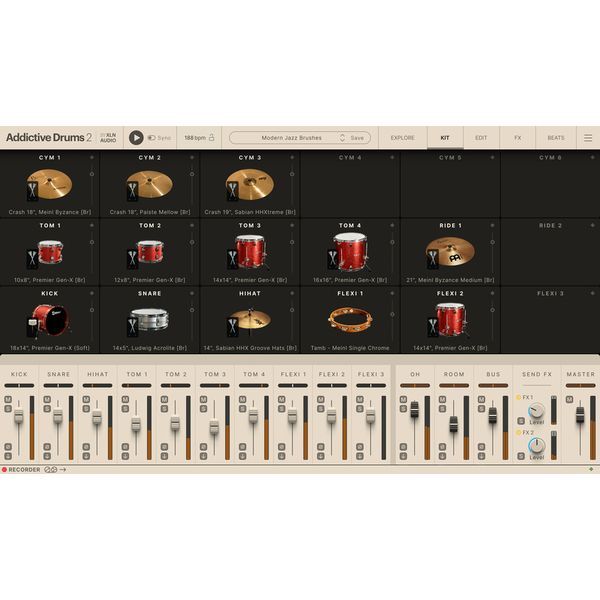 XLN Audio AD 2 Modern Jazz Brushes