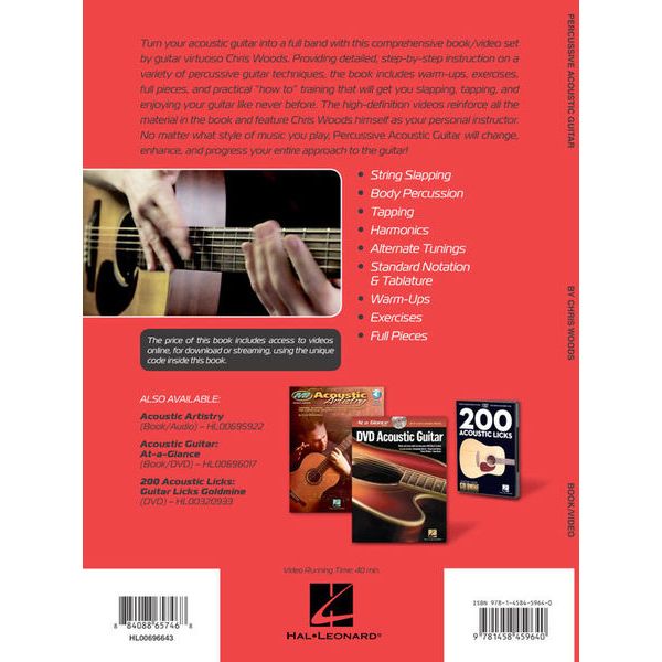 Hal Leonard Percussive Acoustic Guitar