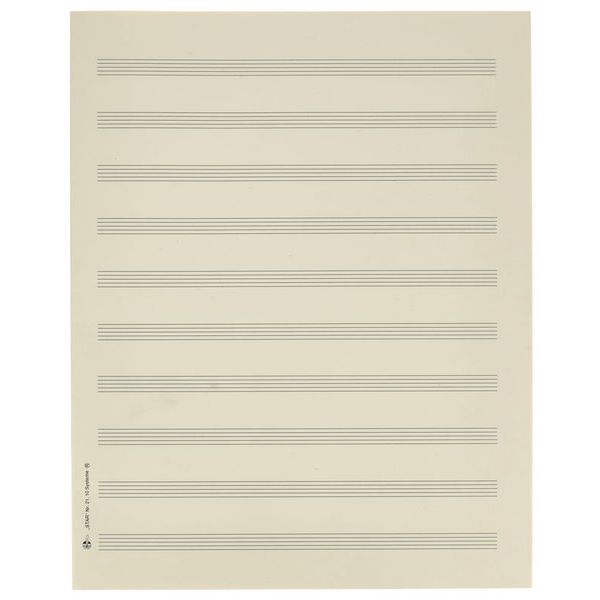 Sheet Music Paper