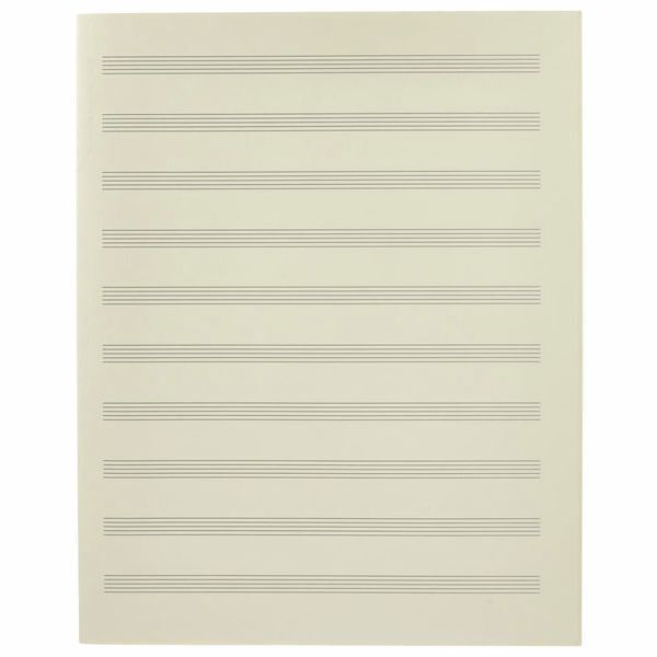Star Sheet Music Paper Quart 10 mm – Thomann United States
