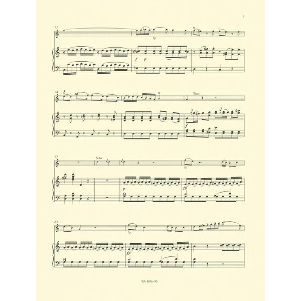 Bärenreiter Mozart Concert for Oboe KV 314