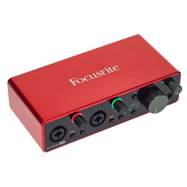 Focusrite Scarlett 2i2 - les interfaces audio pour débuter - L'AVIS PRO 