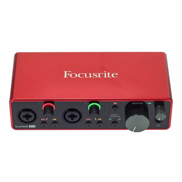 La Scarlett 2i2 est une carte son robuste , simple et  - Audiopole