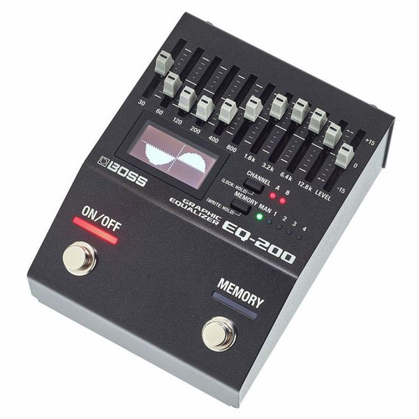 【全国無料定番】BOSS EQ-200 Graphic Equalizer　使用頻度少　アダプター付き イコライザー