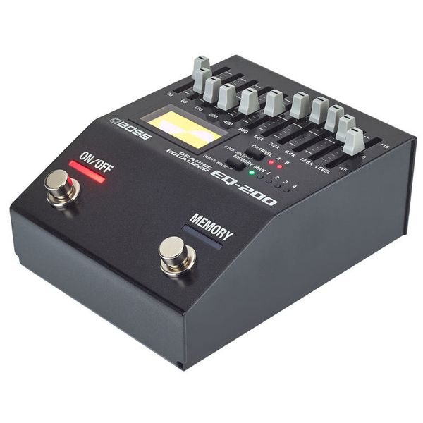 【全国無料定番】BOSS EQ-200 Graphic Equalizer　使用頻度少　アダプター付き イコライザー